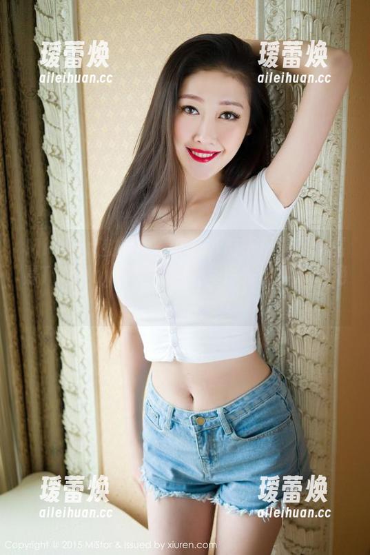 MiStar魅妍社-陈嘉嘉Tiffany MiStar魅妍社 - 似乎有点不科学?陈嘉嘉Tiffany的圣诞福利,图片比实际还绝!