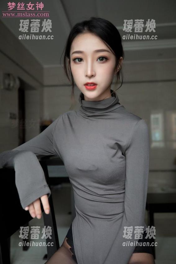 梦丝女神 - 魏婷婷与高跟鞋写真，像极了走在时尚边缘